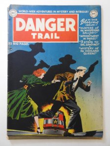 Danger Trail #1 (1950) Appointment In Paris! Sharp VG- Condition!!