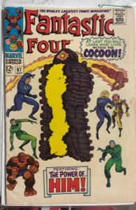 Fantastic Four #67 (1967) VG missing piece of page 7