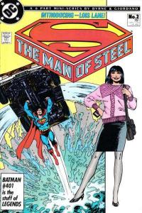 Man of Steel #2, VF+ (Stock photo)