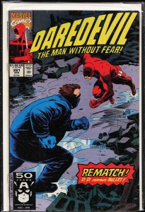 Daredevil #291 Direct Edition (1991) Daredevil