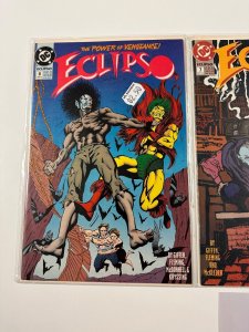 3 Eclipso  DC Comic Book # 6 7 8 Batman Superman Flash 2 CT4