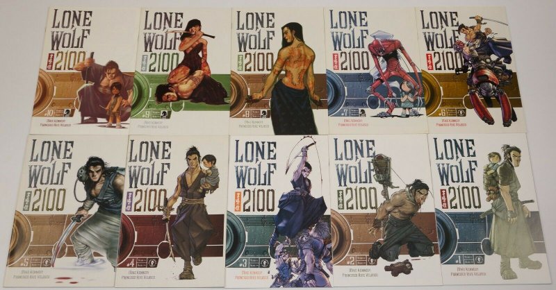 Lone Wolf 2100 #1-11 VF/NM complete series + red file + reveal - dark horse set