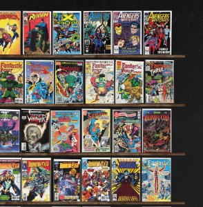 Huge Lot 150+ Comics with X-Factor, Fantastic Four, Avengers West Coast & More!