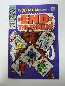 The X-Men #46 (1968) VG+ condition subscription crease