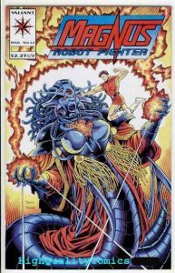 MAGNUS, ROBOT FIGHTER #22, NM+, Valiant, Holocaust, Invasion,1993,more in store