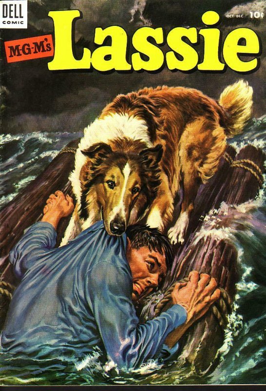 LASSIE #13 M-G-M MOVIE COLLIE EGYPTIAN COLLECTION 1953 FN