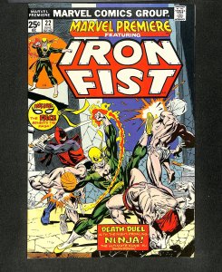 Marvel Premiere #22 Iron Fist!