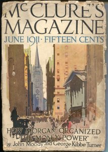 McClure's 6/1911-Wall Street cover-pulp stories-excellent interior art-G