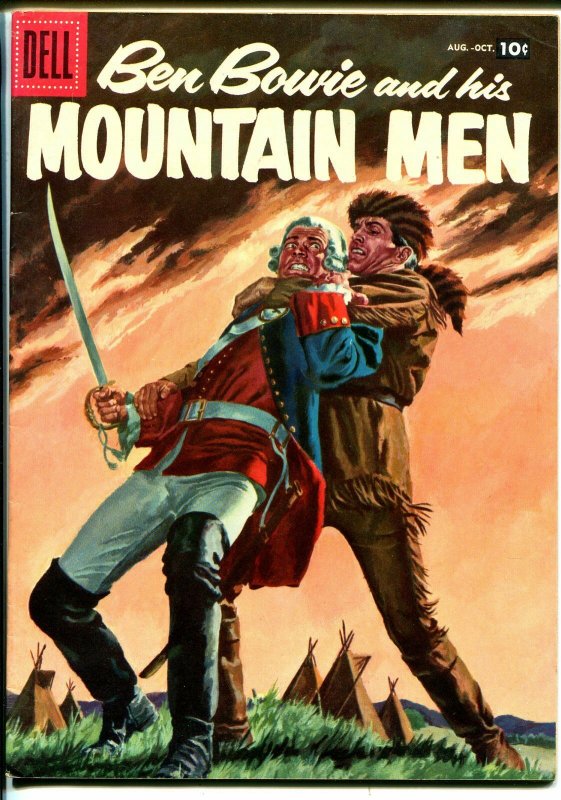 Ben Bowie and His Mountain Men #12 1957-Dell-painted cover-VF/NM 