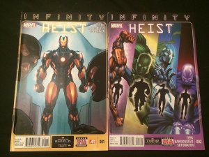 INFINITY: HEIST #1, 2 VFNM Condition