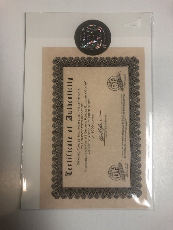 Invincible Iron Man (2015) # 1 (NM) Dynamic Forces Variant Cover Limited 3000 !