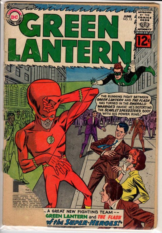 Green Lantern #13 (1962) 2.0 GD