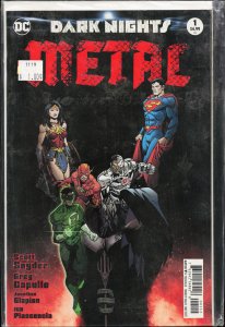 Dark Nights: Metal #1 Second Print Cover (2017) Justice League