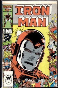 Iron Man #212 (1986) Iron Man [Key Issue]