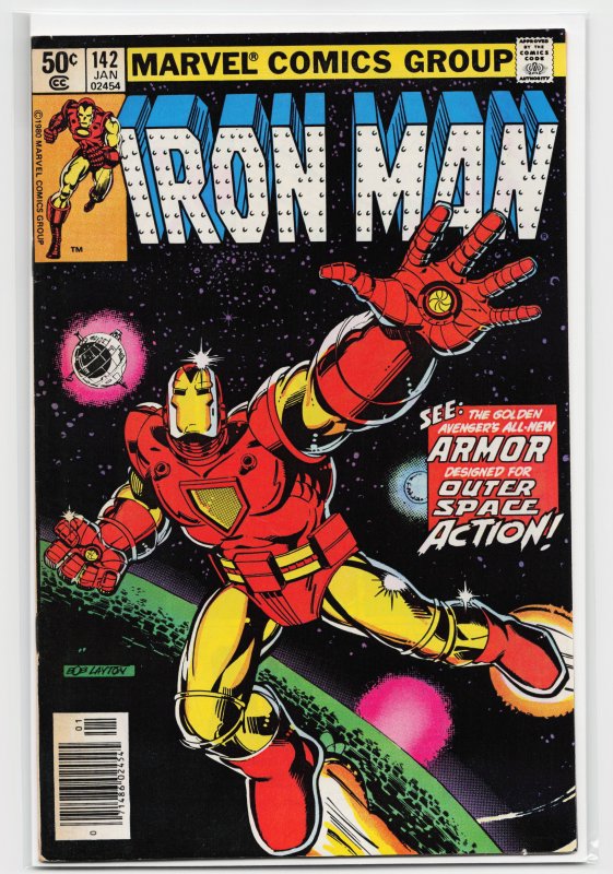 Iron Man #142 (1981) Iron Man