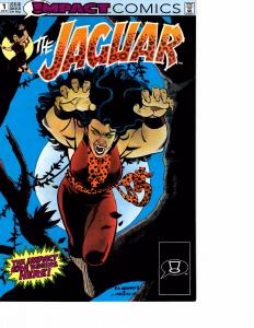 Lot Of 2 The Jaguar Impact Comic Book #1 2 KS6