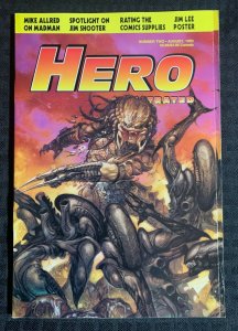 1993 HERO ILLUSTRATED Magazine #2 FN+ 6.5 Predator / Jim Lee Poster