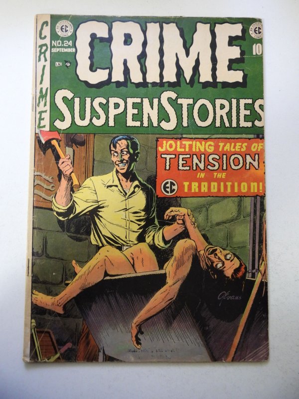 Crime SuspenStories #24 (1954) VG Condition