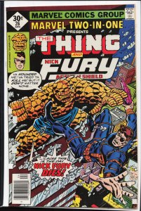 Marvel Two-in-One #26 (1977) Nick Fury