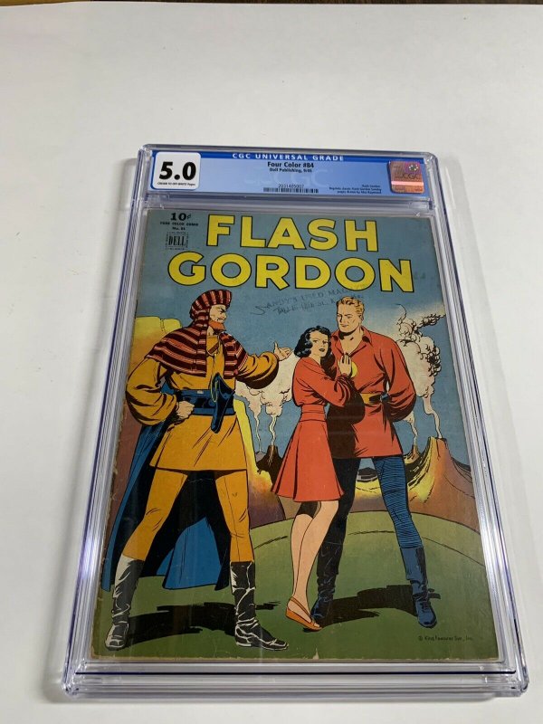 Dell Four Color 84 Cgc 5.0 Flash Gordon Golden Age