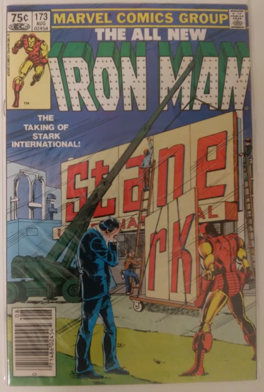 Iron Man #173 Newsstand Edition (1983) VG O'Neil/McDonnell