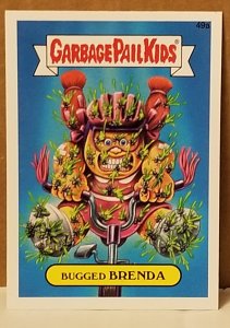 2015 Garbage Pail Kids  #49a Bugged Brenda