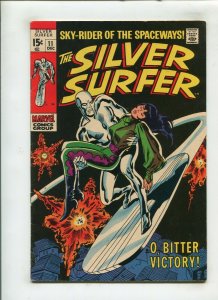 SILVER SURFER #11 (7.5) O, BITTER VICTORY!! 1969