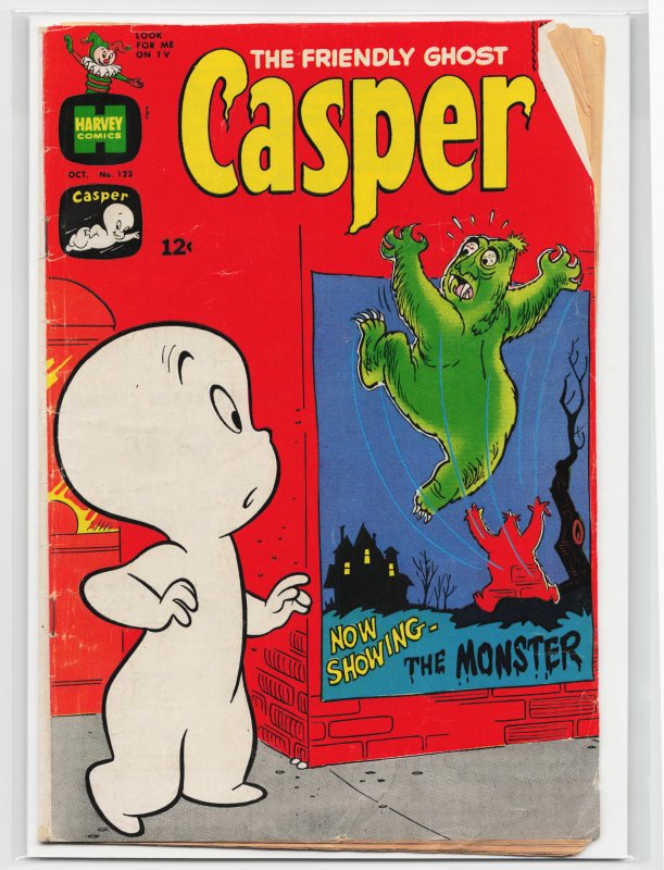The Friendly Ghost Casper #122 (1968) Casper