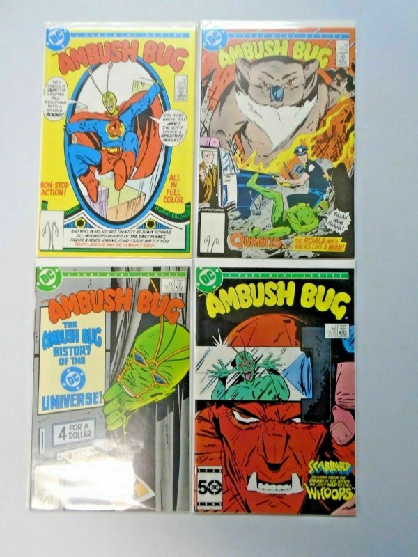 Ambush Bug set #1-4 8.0 VF 4 different books (1985)