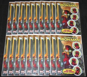 INVINCIBLE IRON MAN #1 - NEW YORK SPECIAL EDITION VARIANT 20pc Comic Lot -C