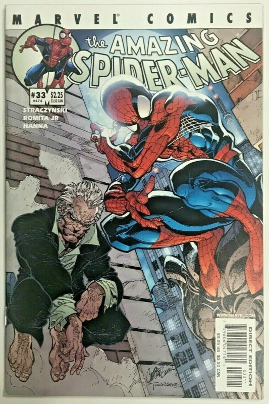 AMAZING SPIDER-MAN#33 VF/NM 2001 J SCOTT CAMPBELL MARVEL COMICS