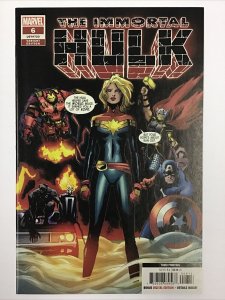The Immortal Hulk #6 3rd Printing Lee Garbett Variant Cover.