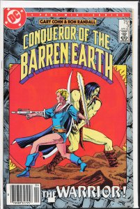 Conqueror of the Barren Earth #3 (1985) Jinal Ne Comarr
