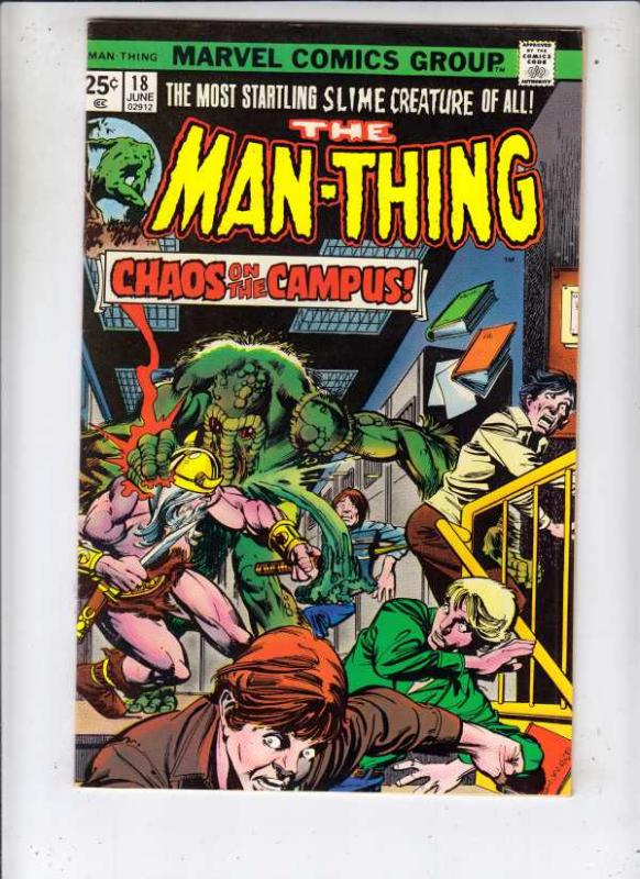 Man-Thing #18 (Jul-75) NM- High-Grade Man-Thing