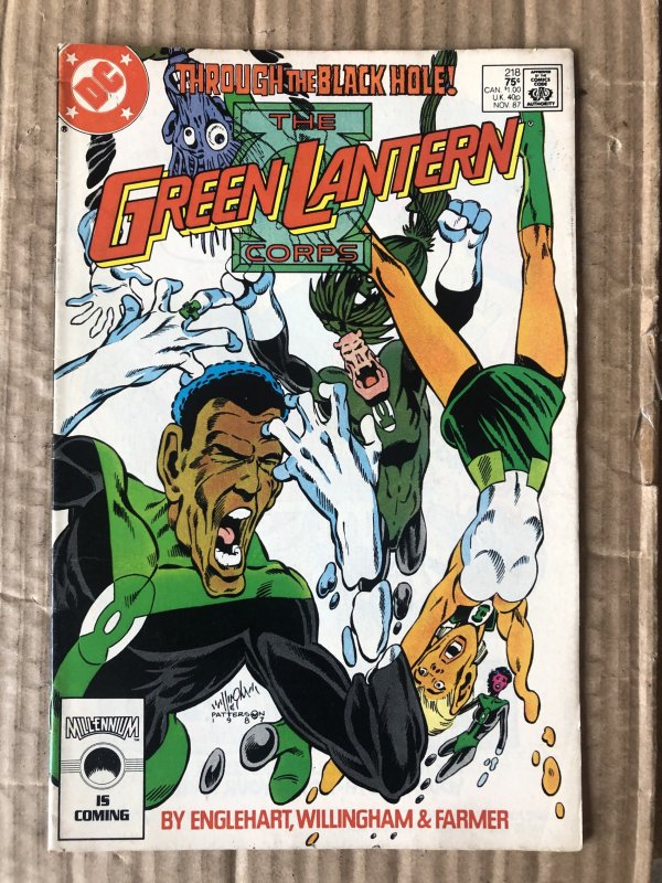 The Green Lantern Corps #218 (1987)