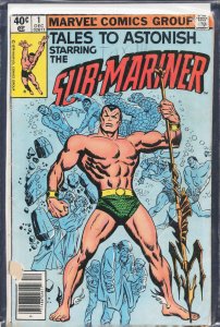 Tales to Astonish #1 (1979) Namor the Sub-Mariner