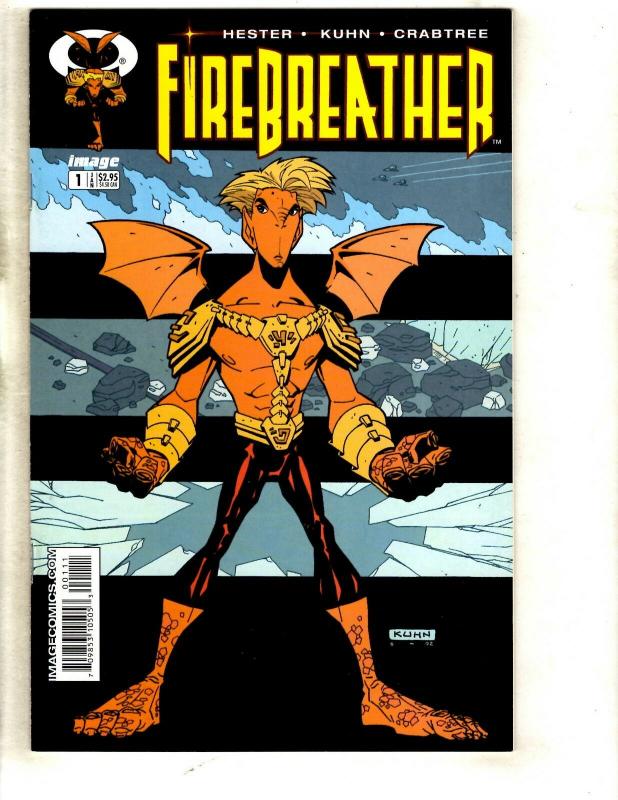 10 Comic Books Firebreather 1 2 3 4 + Beanworld # 6 8 9 10 + Kane # 29 30 CJ4