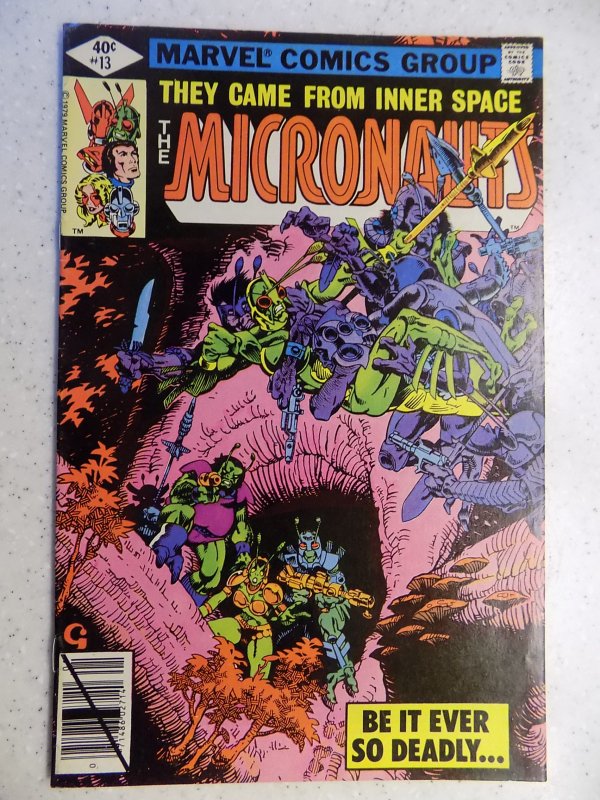 MICRONAUTS # 13 MARVEL SCI-FI ACTION ADVENTURE