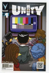 Unity #1 Valiant Donovan Santiago 8-Bit Evolution Variant NM