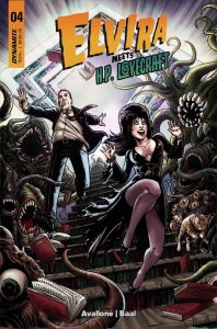 Elvira Meets HP Lovecraft # 4 Cover B NM Dynamite 2024 Pre Sale Ships May 22nd