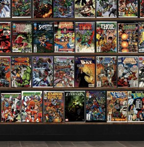 Huge Lot 140+ Comics with Ravage 2099, Excalibur, The Mighty Thor & More!