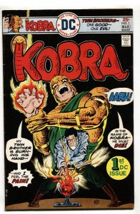 KOBRA #1--comic book--DC--First issue--1976