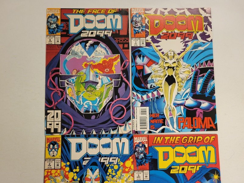 4 Doom 2099 Marvel Comic Books #2 3 6 7 56 TJ28