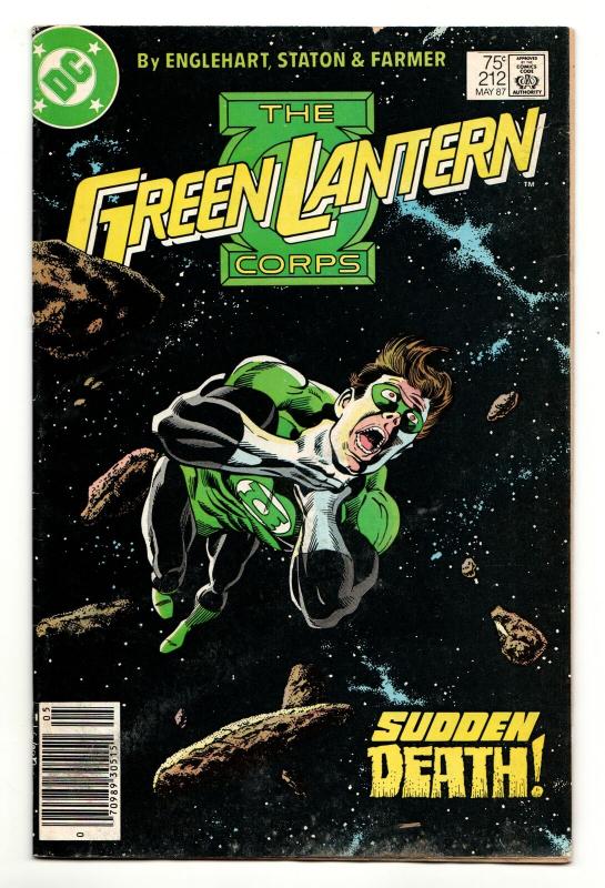 Green Lantern Corps #212 (DC, 1987) VG
