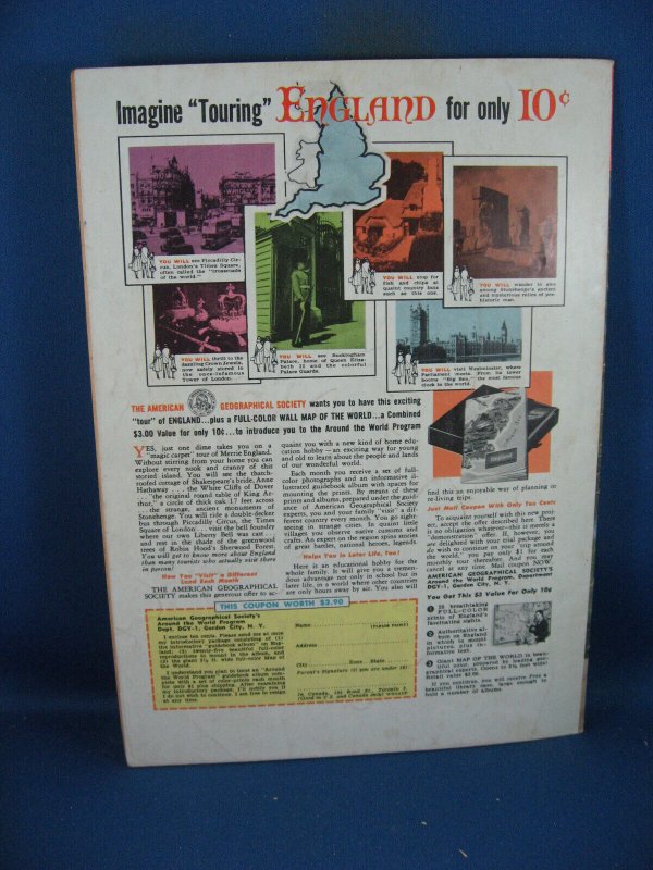 WYATT EARP 10 F PHOTO CVR DELL 1960