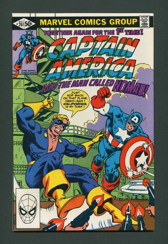 Captain America #261 / 9.4 NM  /  September 1981