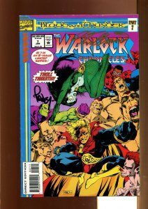 Warlock Chronicles #7 - SIGNED BY TOM RANEY/KEITH WILLIAMS! (8.5) 1994