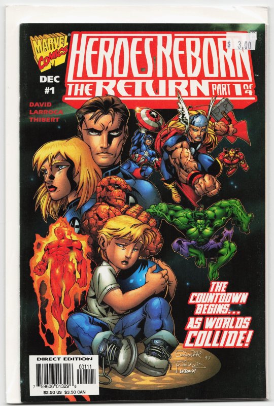 Heroes Reborn: The Return #1 (1997) Fantastic Four
