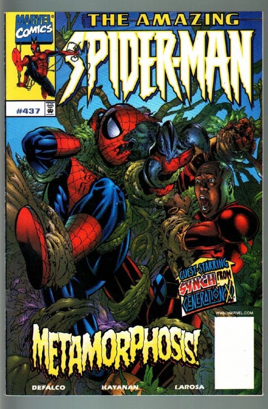 AMAZING SPIDER-MAN #437-MARVEL-RARE 2ND PRINT-HTF-NM-