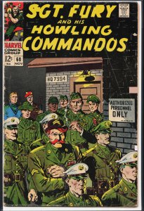 Sgt. Fury #60 (1968) Sgt. Fury